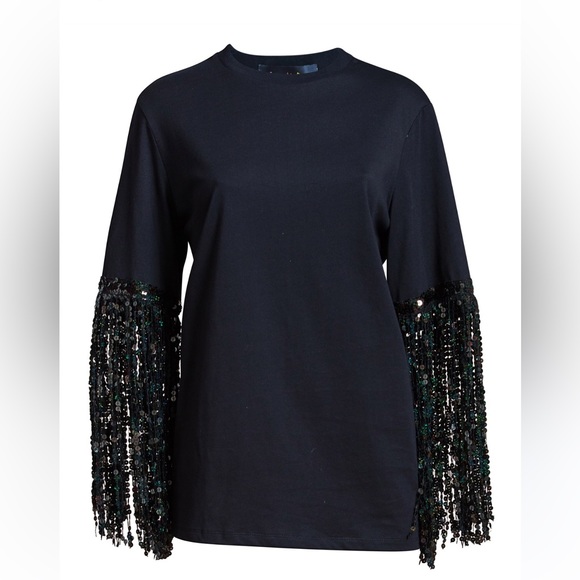 Romance Was Born Black
Star Sequin Tee | David Jones Size Medium NWT - Picture 1 of 7